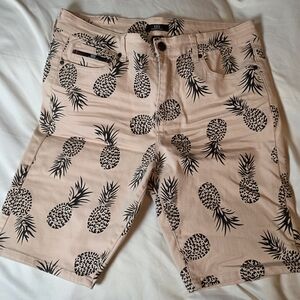 Pineapple Pink Men's Shorts Size 36